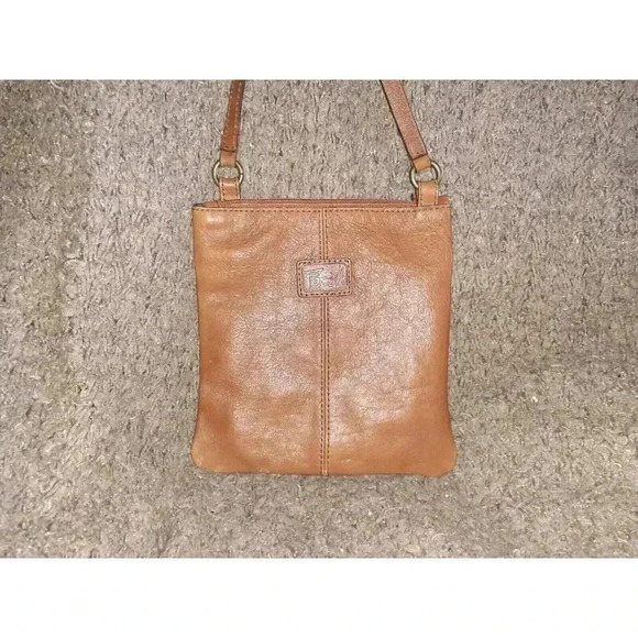 FOSSIL-Patchwork Leather Multicolor Crossbody-VINTAGE-Studded-Near Mint - Picture 4 of 7